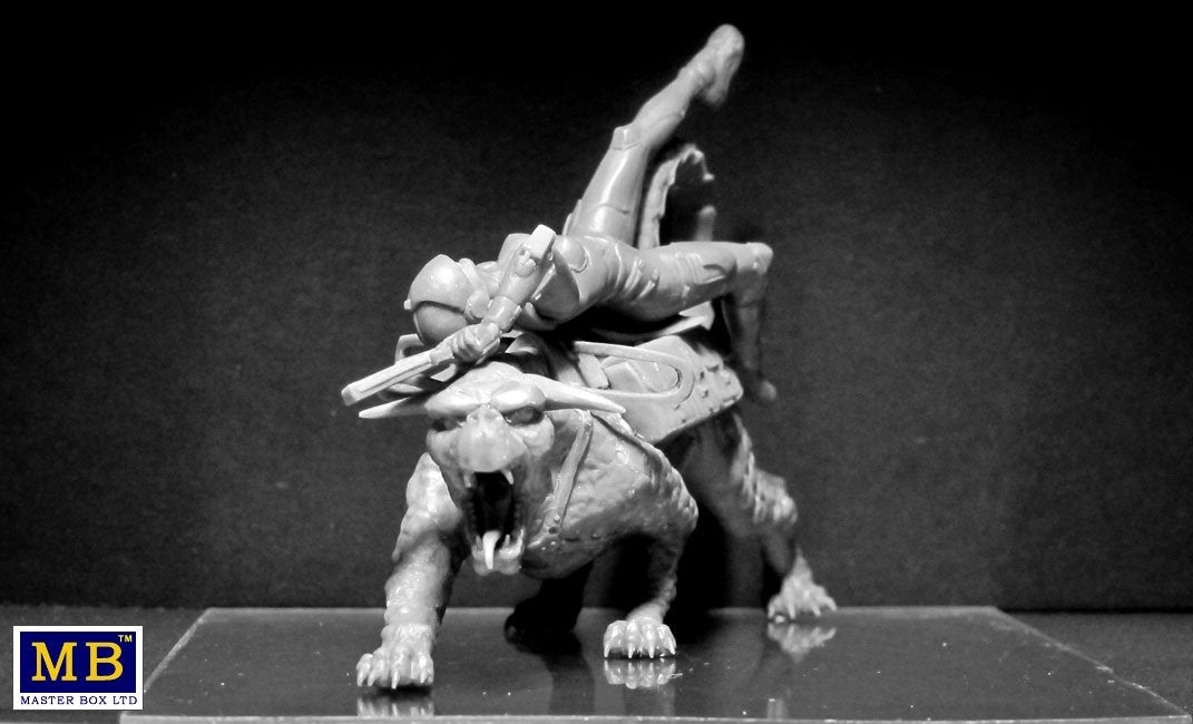 Master Box 24007 WORLD OF FANTASY Graggeron &amp;amp; Halseya 1/24 – image 2