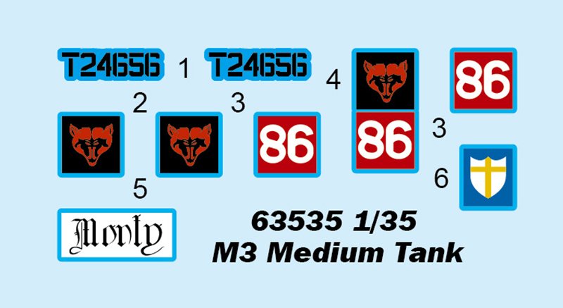 I Love Kit 63535 M3 Grant Medium Tank 1/35 – Bild 3