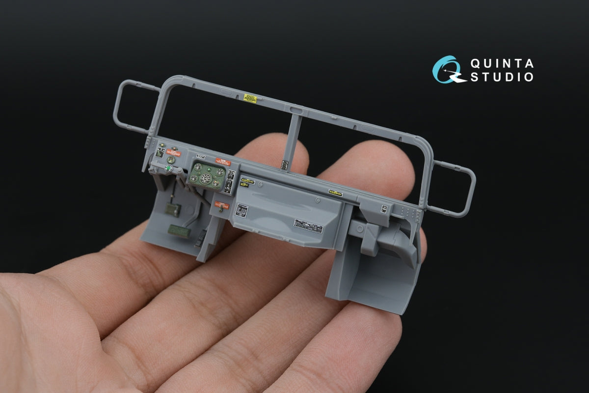 Quinta Studio QD35154 Humvee family 3D-Printed &amp;amp; coloured Interior on decal paper (ICM) 1/35 – imagen 3