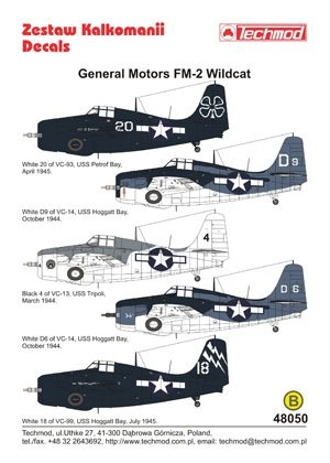 Techmod 48050 - General Motors FM-2 Wildcat 1/48 – immagine 2
