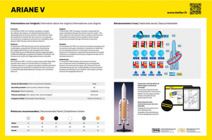Heller 56441 STARTER KIT Ariane 5 1/125 – zdjęcie 2