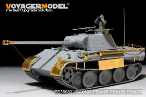 Voyager Model PE35983 WWII German Panther D Tank Late version Basic For TAKOM 2104 1/35 – imagen 7