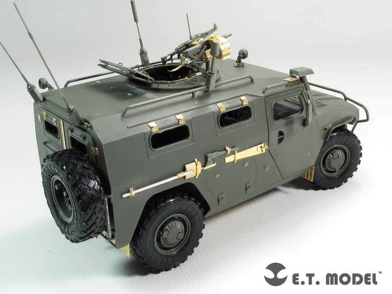 E.T. Model E35-184 Russian GAZ-233014 STS &amp;quot;TIGER&amp;quot; (For Meng VS-003) 1/35 – imagen 6