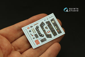 Quinta Studio QD35101 FW 190A-6 3D-Printed &amp;amp; coloured Interior on decal paper (Border Model) 1/35 – imagen 5