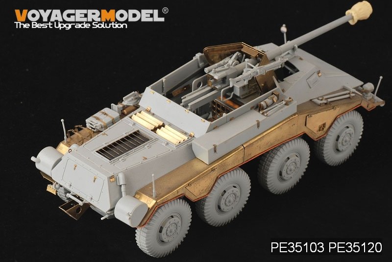 Voyager Model PE35120 Storage Box for Sd.Kfz 234 8 Road Late Version (For DRAGON Sd.Kfz.234 Series) 1/35 – imagen 3