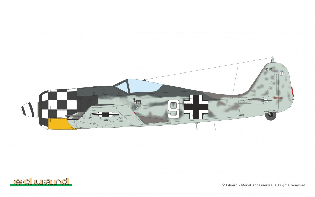 Eduard 82137 Fw 190A-6 1/48 – immagine 3