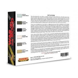 Lifecolor CS49 Acrylic paint set Concrete, Tarmac and Plaster 6x22ml – imagen 2
