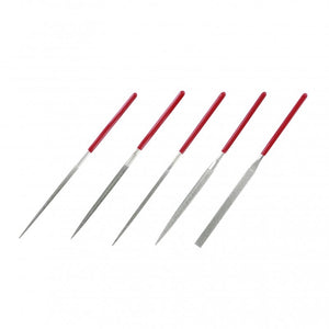 Modelcraft PFL6002 5 Pce Diamond Needle File Set (140mm)