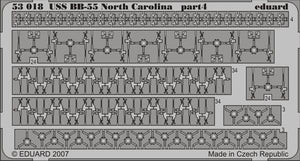 Eduard 53018 USS BB-55 North Carolina 1/350 Trumpeter – imagen 4