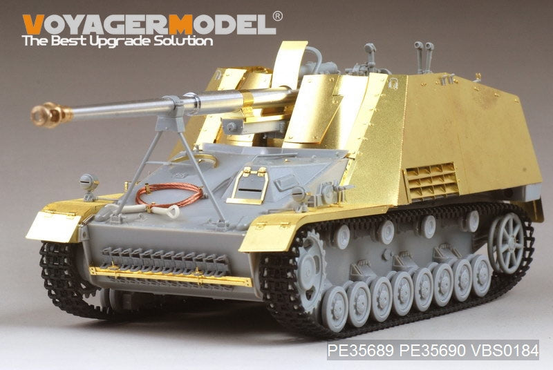 Voyager modèle PE35689 seconde guerre mondiale allemand Sd.Kfz.164 Nashorn pour DRAGON 6387/6165/6166/6314 1/35 – image 19