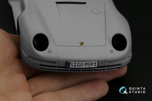 Quinta Studio QD24003 Porsche 959 3D-Printed &amp;amp; coloured Interior on decal paper (Tamiya) 1/24 – immagine 11