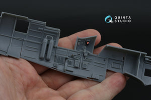 Quinta Studio QD32244 Spitfire Mk.V 3D-Printed &amp;amp; coloured Interior on decal paper (Kotare) 1/32 – zdjęcie 9
