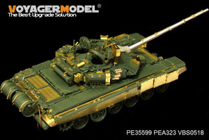 Maquette Voyager PE35599 Char de combat principal russe moderne T-90 (modèle de base) pour MENG TS-006 à l&amp;#39;échelle 1/35 – image 3