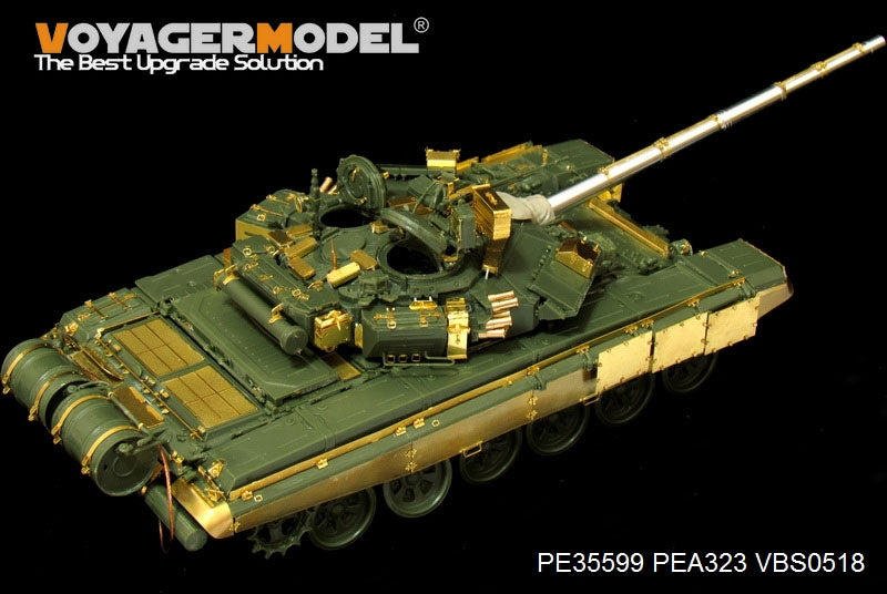 Maquette Voyager PE35599 Char de combat principal russe moderne T-90 (modèle de base) pour MENG TS-006 à l&amp;#39;échelle 1/35 – image 3