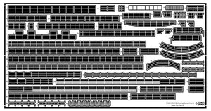 MK1 Design MD-20025 DKM Battleship SCHARNHORST VALUE PACK for Trumpeter 1/200 – immagine 8