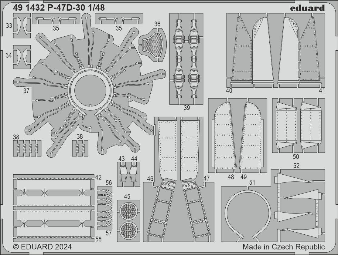Eduard 491432 P-47D-30 MINIART 1/48 – image 2