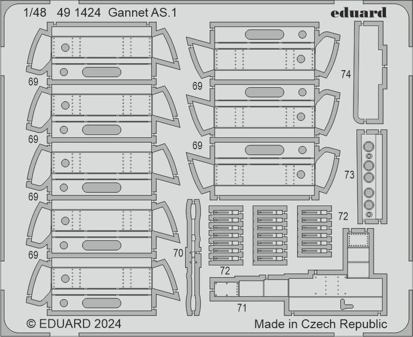 Eduard BIG49407 Gannet AS.1 AIRFIX 1/48 – Bild 2