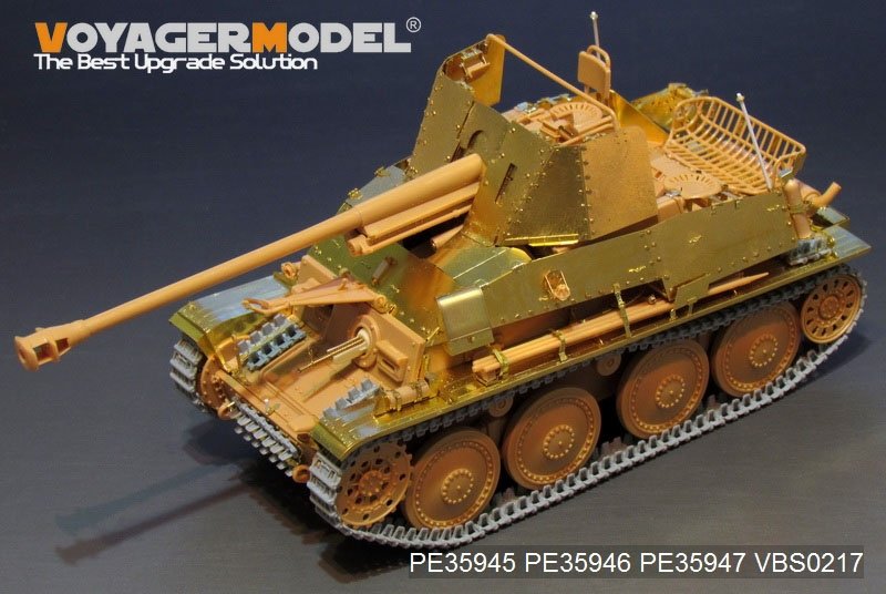 Voyager Model PE35945 WWII German Tank Destroyer Marder III (Sd.Kfz.139)Basic For TAMIYA 35248 1/35 – imagen 7