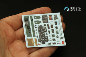 Quinta Studio QD32136 P-47D Razorback 3D-Printed &amp;amp; coloured Interior on decal paper (Trumpeter) 1/32 – Bild 2