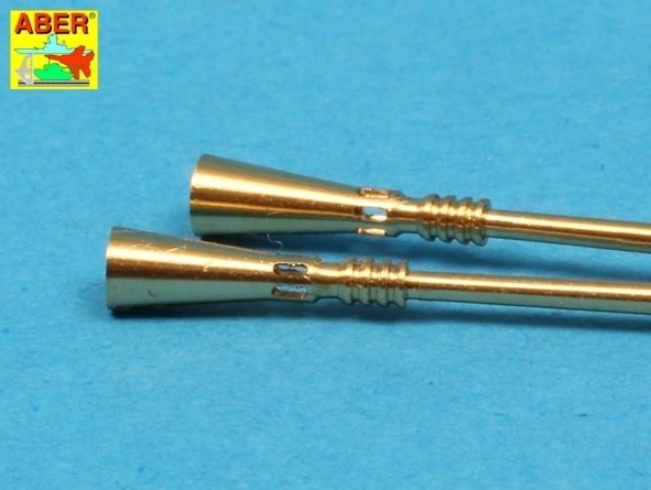 Aber 72L-61 Dwie lufy 5,5cm do niemieckich Zwilling Flakpanzers / Two 5,5cm barrels for German Zwilling Flakpanzers 1/72 – imagen 2