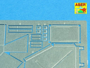 Aber 25020 Rear boxes for (Sd.Kfz. 171) Panther Ausf.A 1/25 – imagen 5