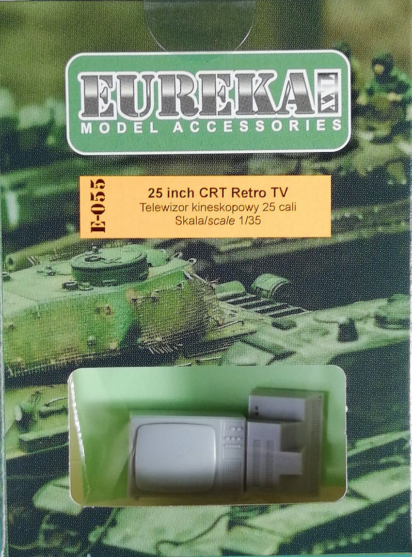 Eureka XXL E-055 Telewizor kineskopowy w starym stylu 25 cali 1/35