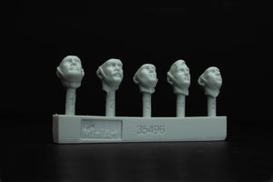 MiniArt 35496 British Tank Riders (NW Europe). Resin Heads 1 1/35 – zdjęcie 11