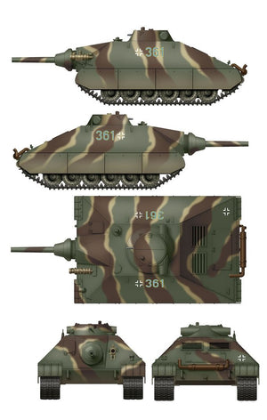 Das Werk DW35019 Schwerer kleiner Panzerkampfwagen German Heavy Tank Project 1944 (2 in 1) 1/35 – immagine 5
