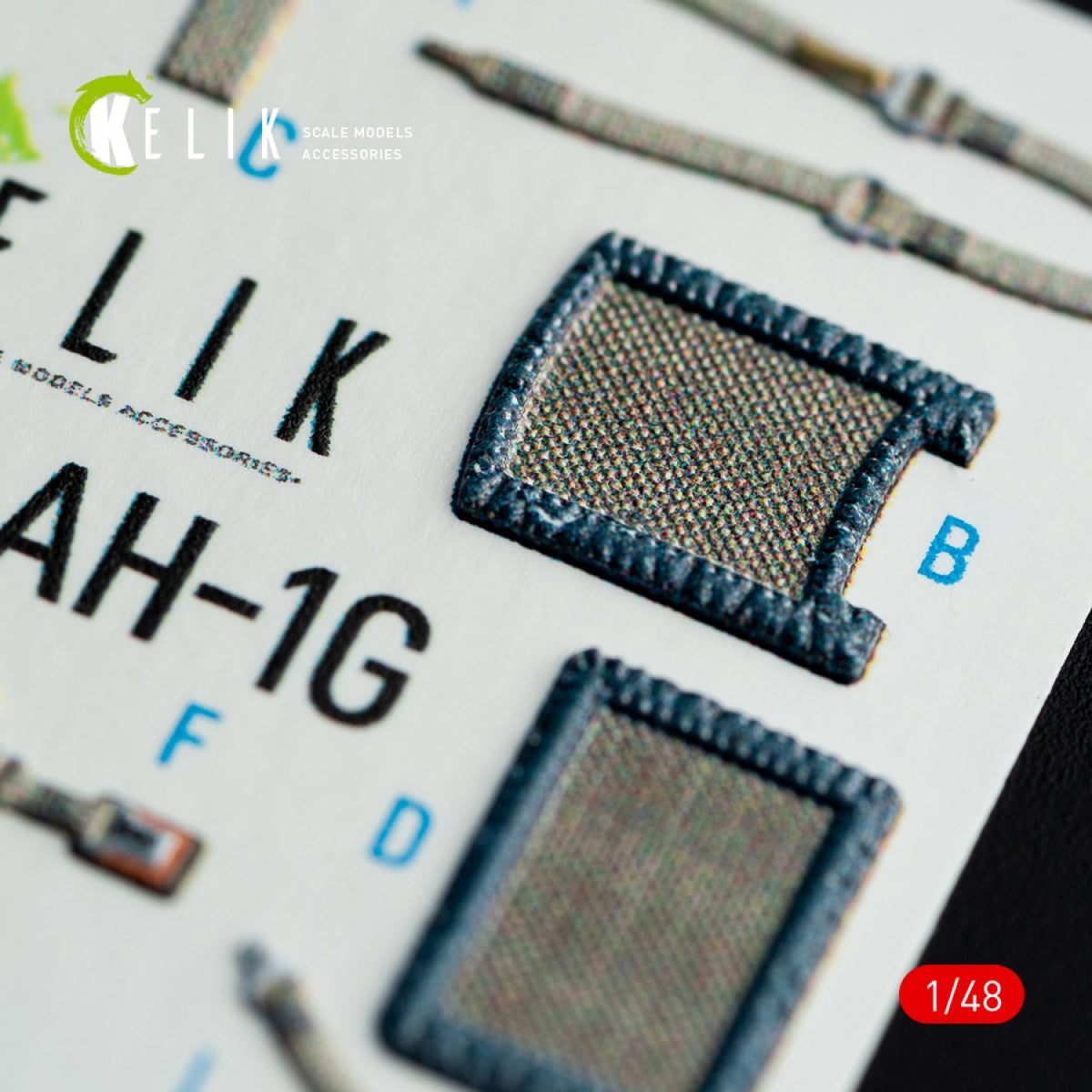 KELIK K48071 AH-1G INTERIOR 3D DECALS FOR ICM/SPECIALHOBBY KIT 1/48 – imagen 8