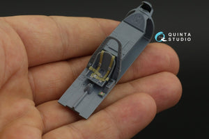 Quinta Studio QD48247 P-39 3D-Printed &amp;amp; coloured Interior on decal paper ( Eduard ) 1/48 – imagen 4