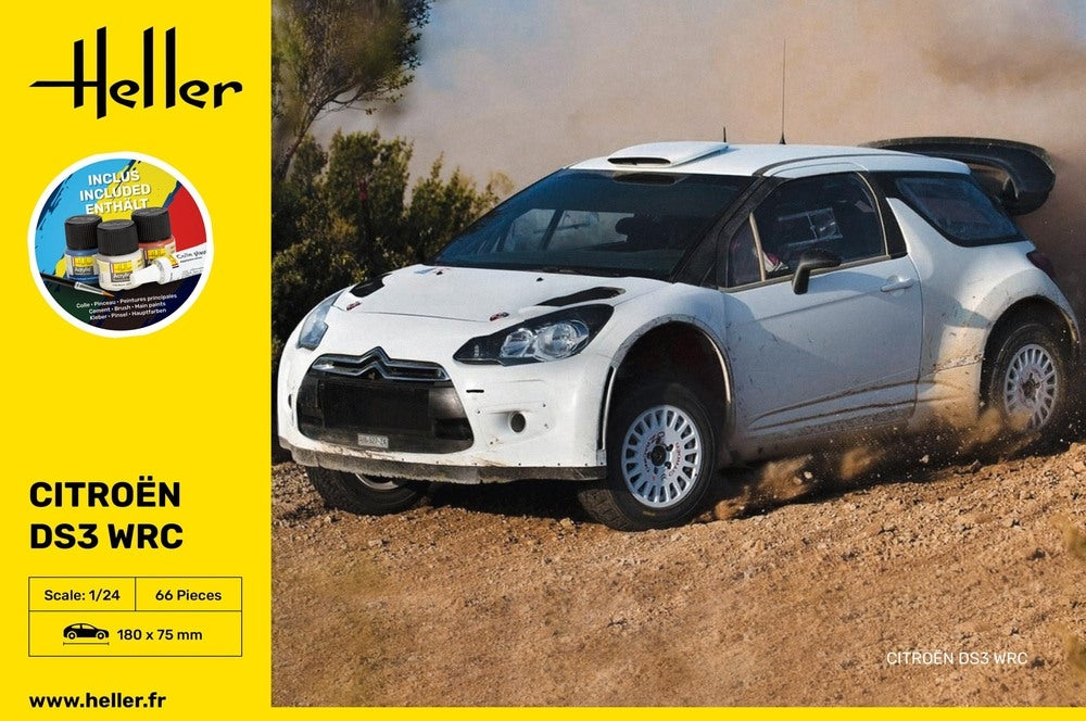 Heller 56758 Citroen DS3 WRC - Starter Kit 1/24 – imagen 2