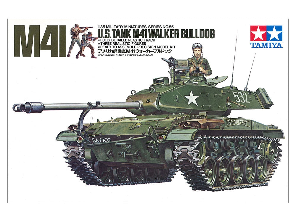 Tamiya 35055 U.S. M41 Walker Bulldog 1/35 – immagine 2
