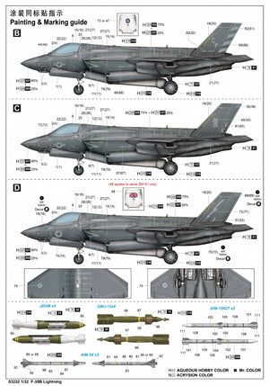Trumpeter 03232 F-35B Lightning 1/32 – image 4