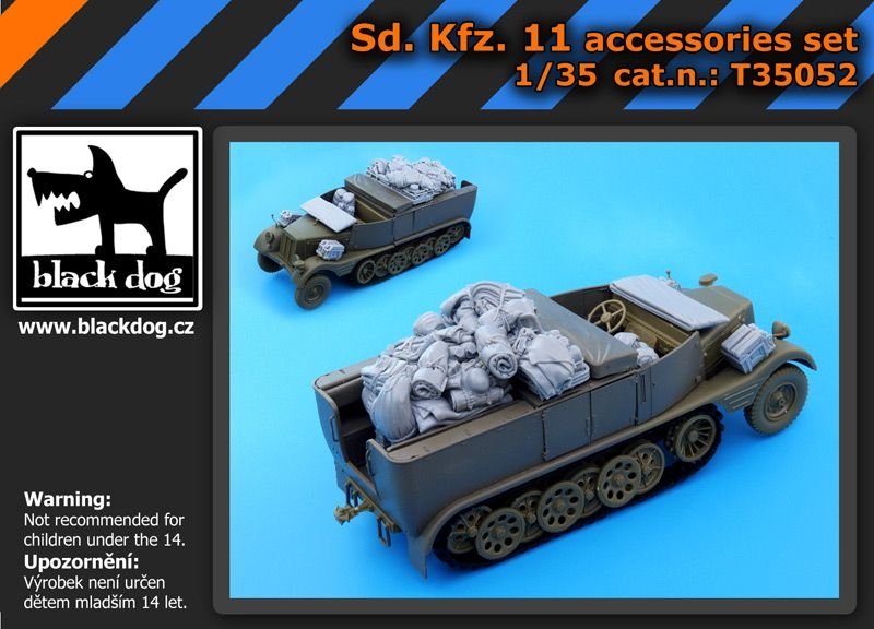 Chien noir T35052 Sd. Kfz.11 1/35