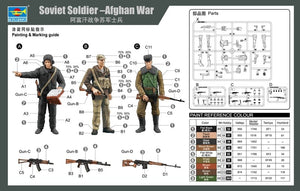 Trumpeter 00433 Soviet Soldier Afghan War 1/35 – zdjęcie 3