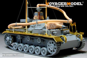 Voyager Model PE35989 WWII German Pz.KPfw.III (T)Ausf.F &amp;quot;Operation Seelowe&amp;quot; Basic For DRAGON 6877/6717 1/35 – imagen 13
