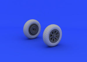 Roues Eduard 632052 F4U-1 à motif diamant 1/32 Tamiya – image 4