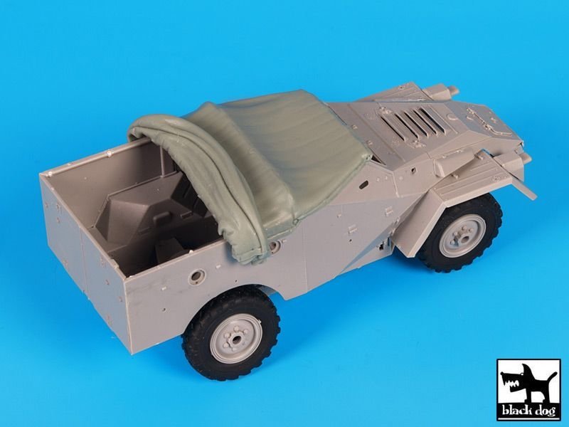 Black Dog T35134 BTR 40 rolled canvas 1/35 – immagine 3