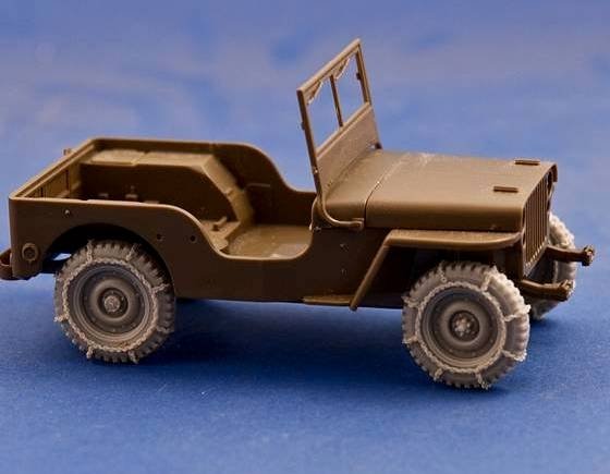 Panzer Art RE35-159 Road wheels with chains for US “Jeep” 1/35 – imagen 3