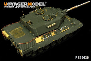 Maquette Voyager PE35636 Leopard 1A4 MBT allemand moderne, version B, avec canon (pour MENG TS-007), échelle 1/35 – image 3