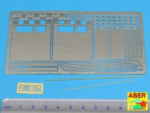 Aber 16051 Rear fenders for Tiger I, Ausf.E – (Late version) 1/16 – Bild 2