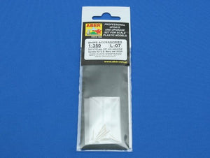 Aber 350L-07 Set of 12 pcs 127 mm universale barrels for U.S. Navy ships 1/350 – Bild 7