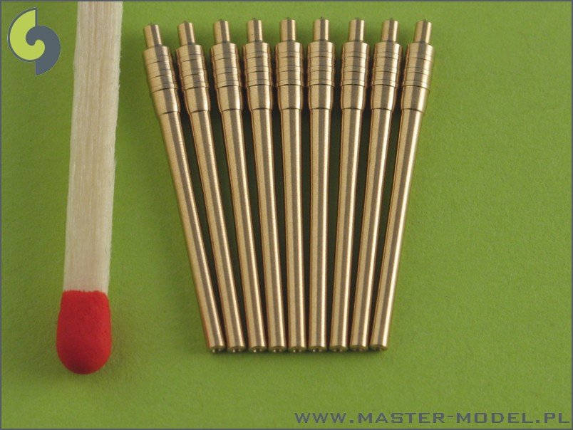 Master SM-700-005 IJN 46cm/45 (18.1in)Type 94 barrels (9 pcs) - Yamato, Musashi – Bild 3