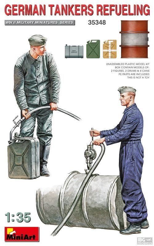 MiniArt 35348 Ravitaillement des pétroliers allemands 1/35
