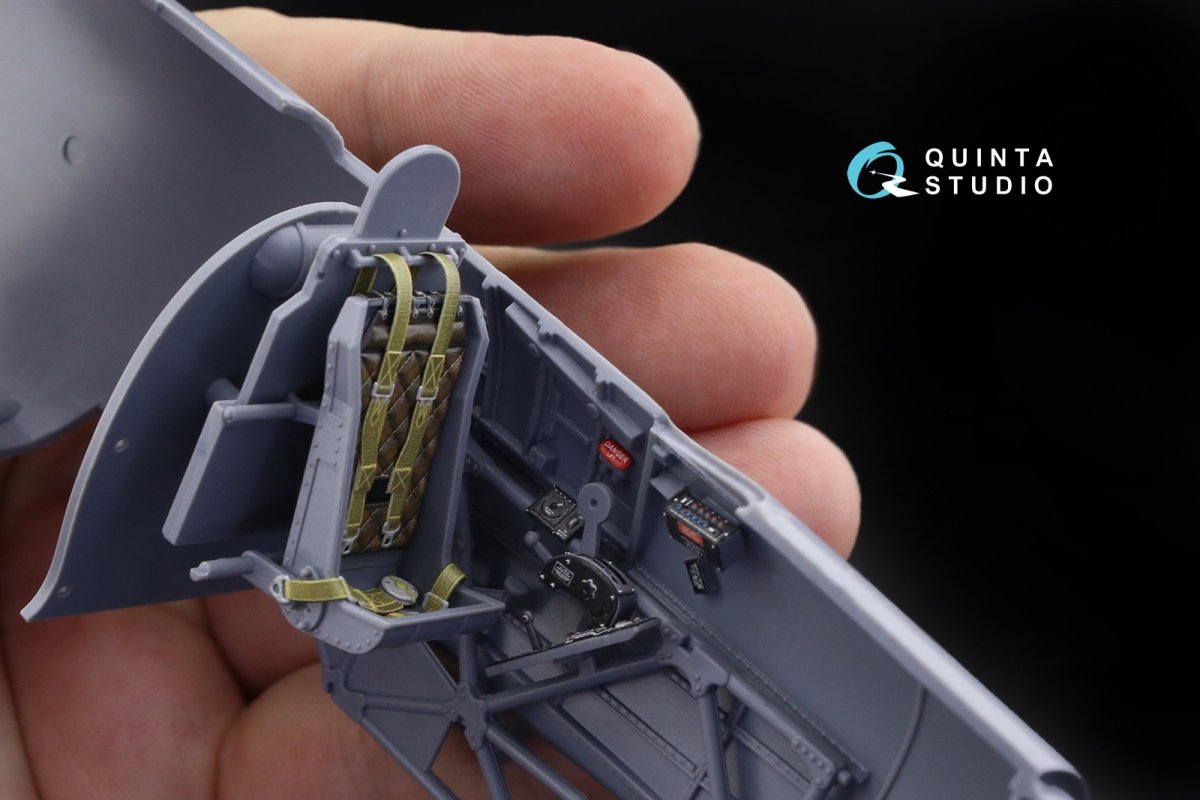 Quinta Studio QD32096 Tempest Mk.II 3D-Printed &amp;amp; coloured Interior on decal paper (Special Hobby/Revell) 1/32 – imagen 4