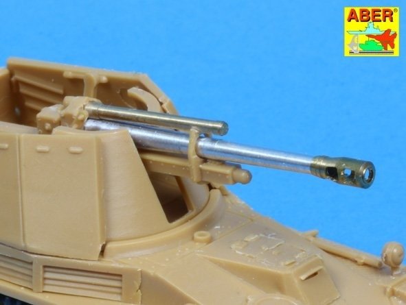 Aber 72L-55 Lufa 105mm do niemieckiej armaty LeFH 18 lub “Wespe” / German 105mm barrel for LeFH 18 “Wespe” 1/72 – imagen 5