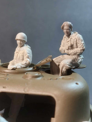Panzer Art FI35-215 British Sherman tanks turret Pixie suit set 1/35 – imagen 5