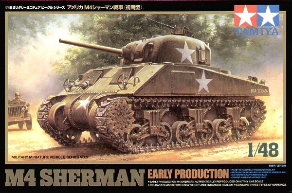Tamiya 32505 M4 Sherman, early 1/48