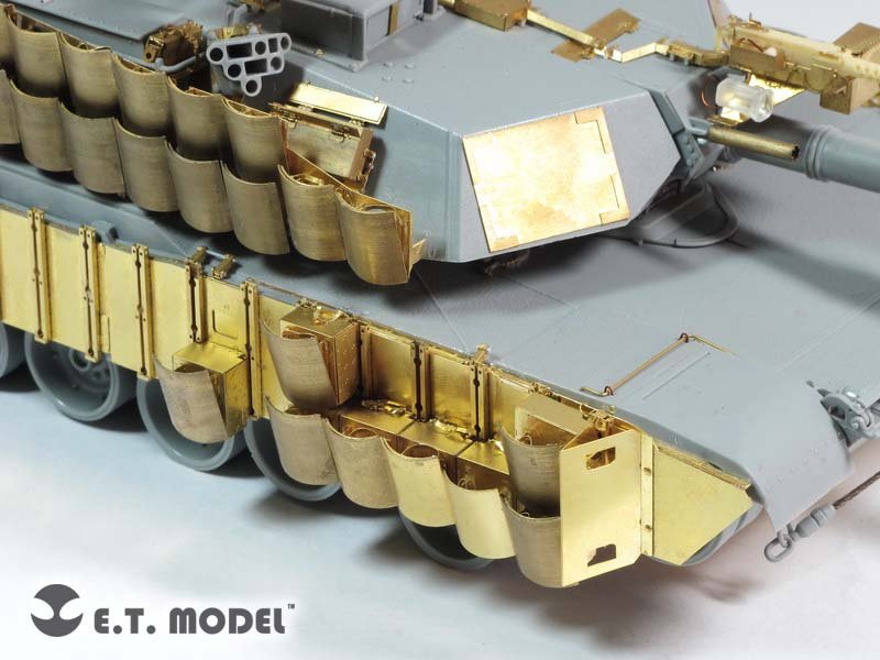 E.T. Model E35-161 Modern US ARMY M1A2 SEP MBT TUSK II (For DRAGON 3536) 1/35 – immagine 8