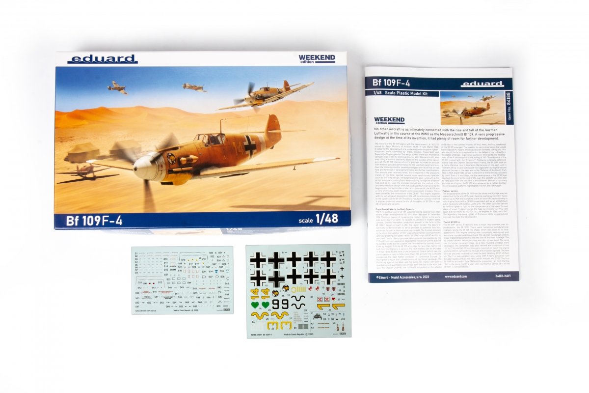 Eduard 84188 Bf 109F-4 Édition Week-end 1/48 – image 3